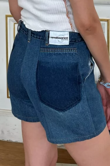 Short en jean ~ femme