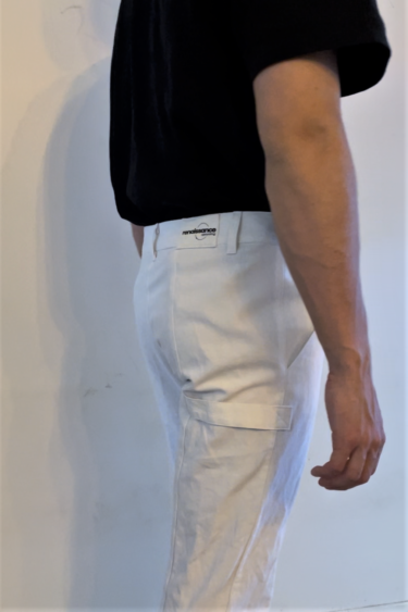 Pantalon cargo blanc ~ version homme
