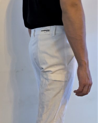 Pantalon cargo blanc ~ version homme